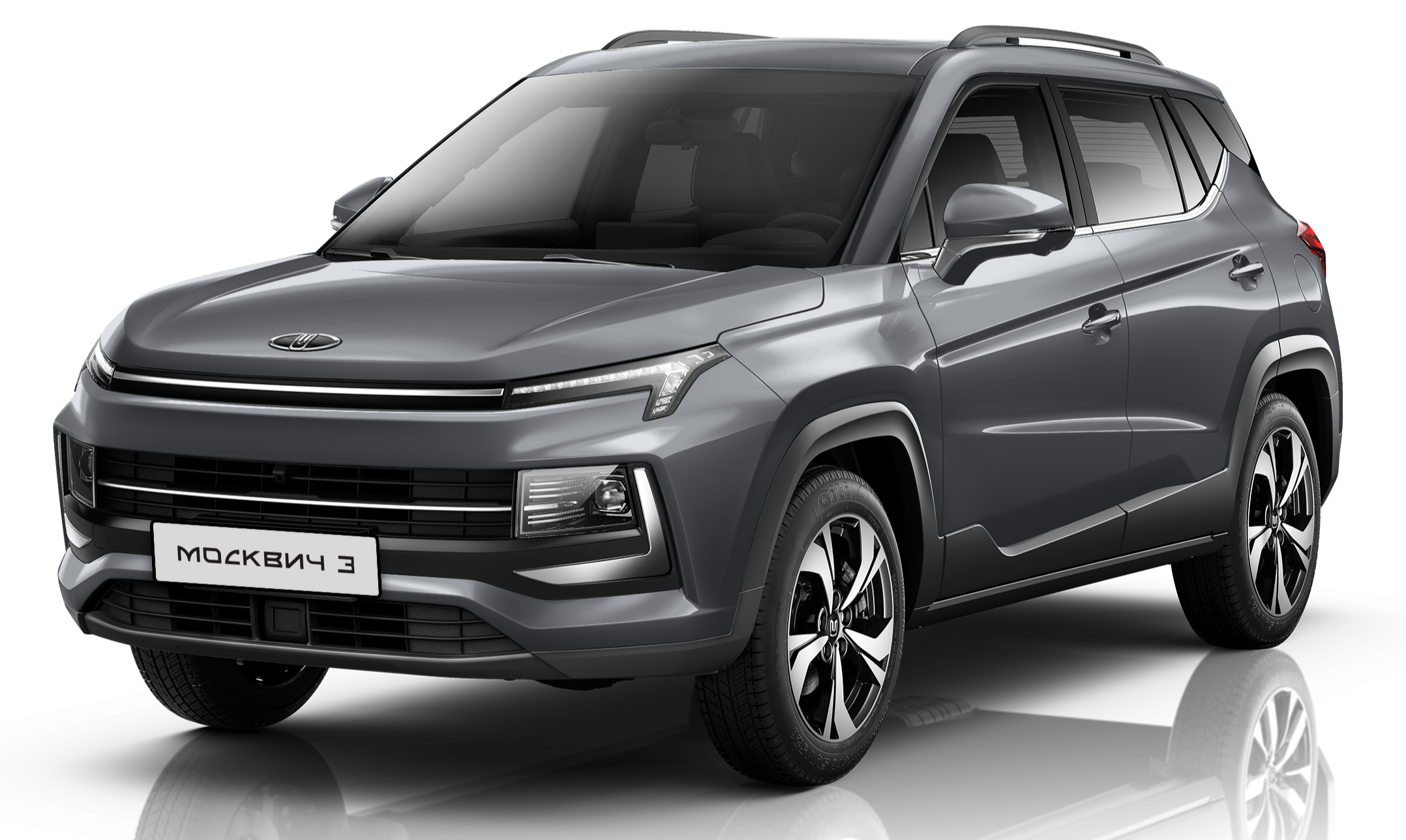 Новый MOSKVICH 3 цвет серый