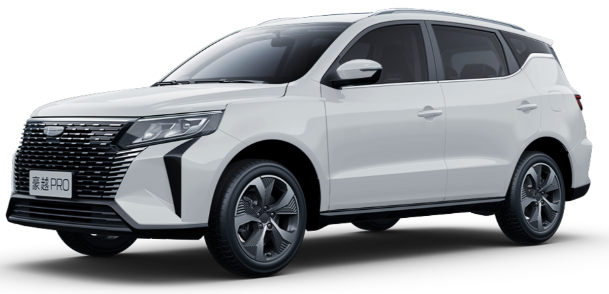 Новый Geely Haoyue Pro цвет кристально-белый лед