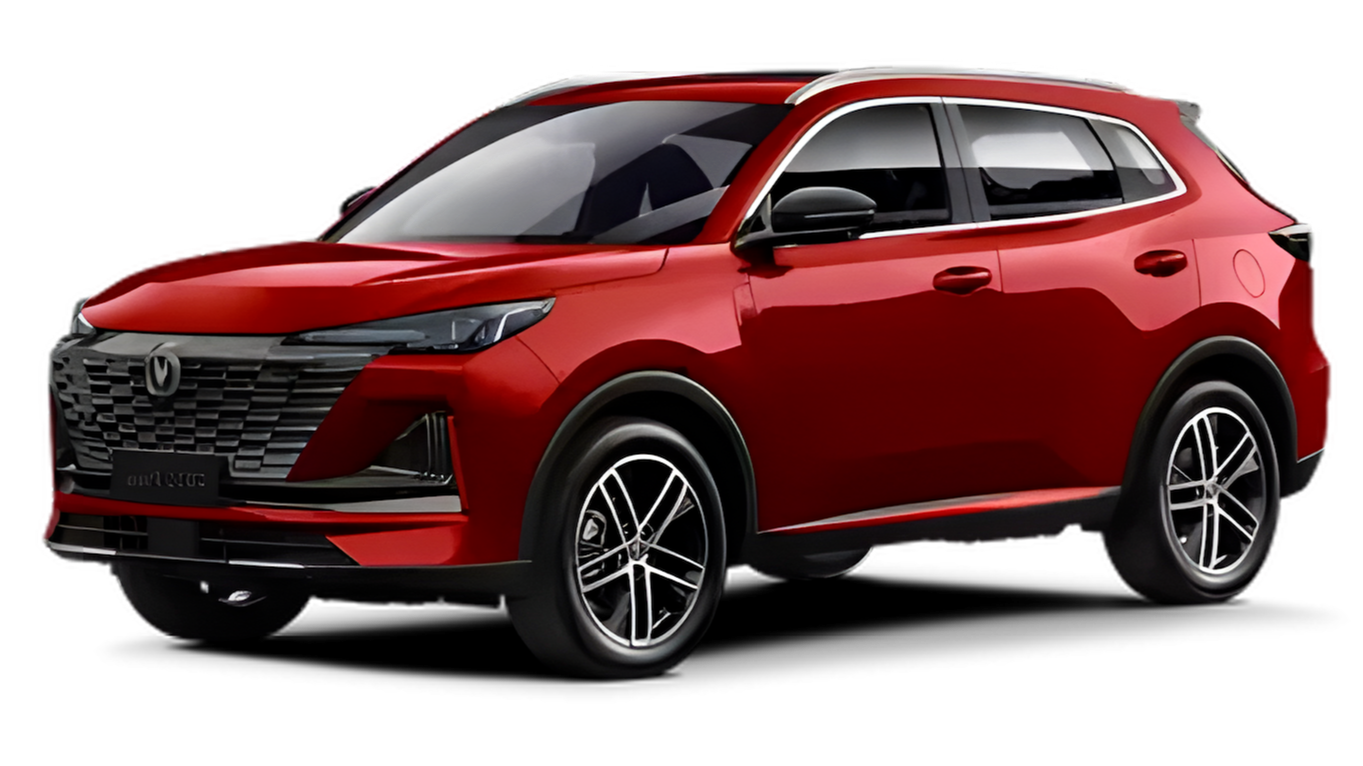 Новый Changan UNI-S / CS55PLUS цвет искрящийся красный
