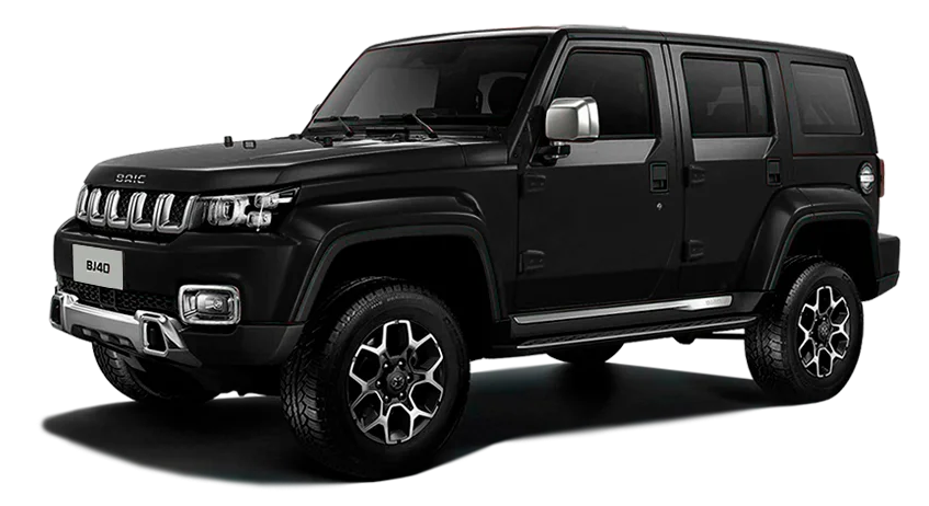 Новый BAIC BJ 40 цвет чёрный металлик