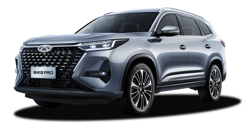 Новый Chery Tiggo 8 Pro цвет серебристый металлик