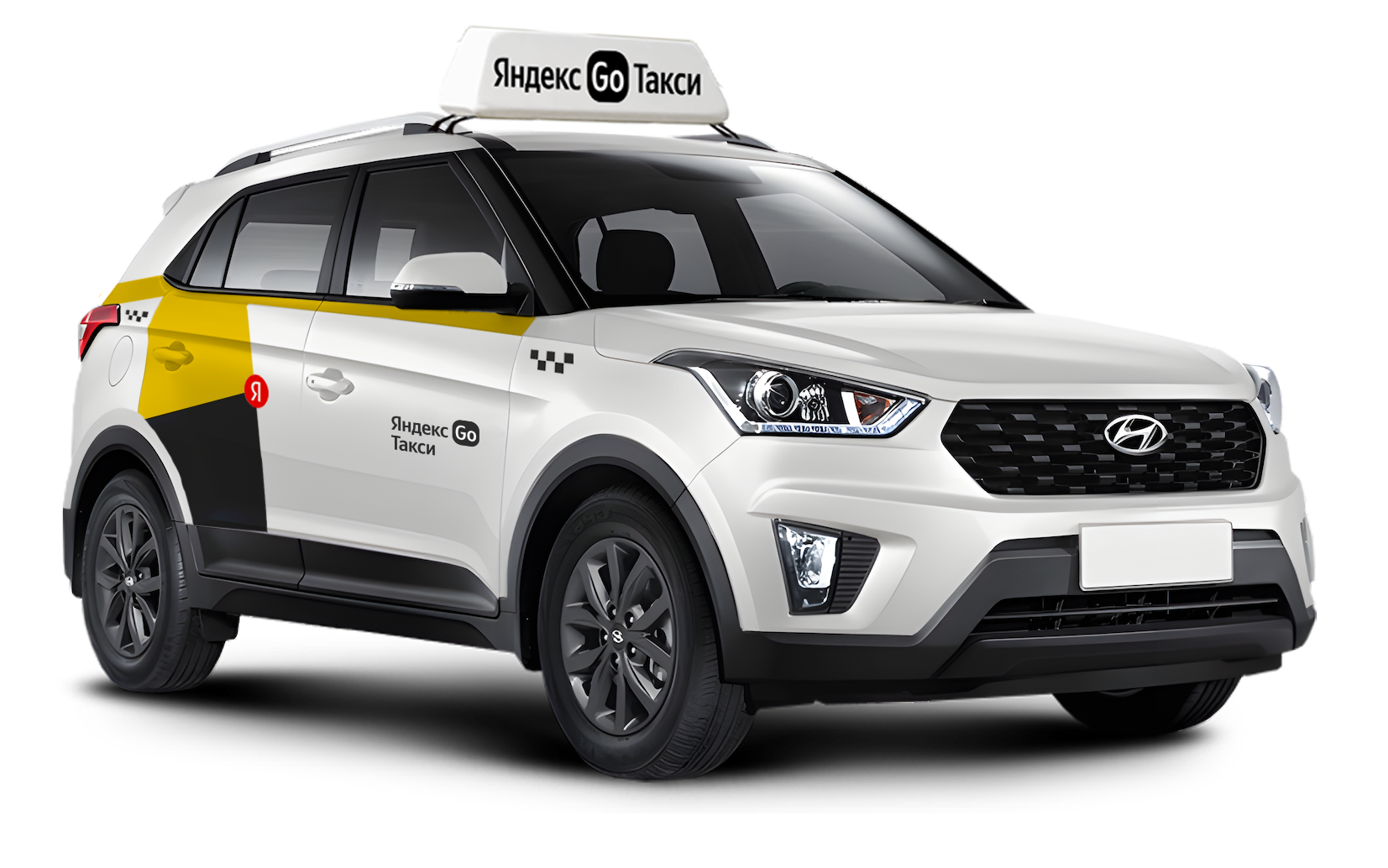 Новый Hyundai Creta цвет белый (такси)