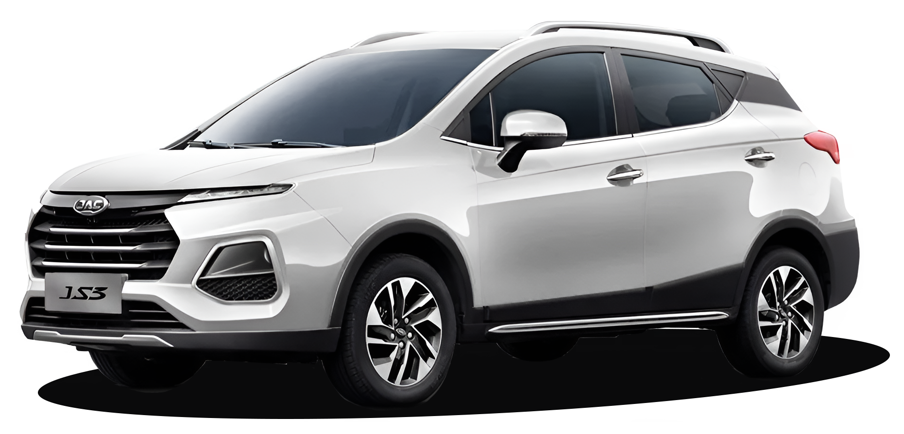 Новый JAC JS3 цвет белый глянец