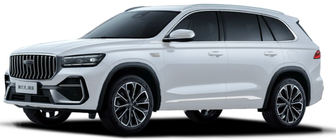 Новый Geely Monjaro цвет белый металлик