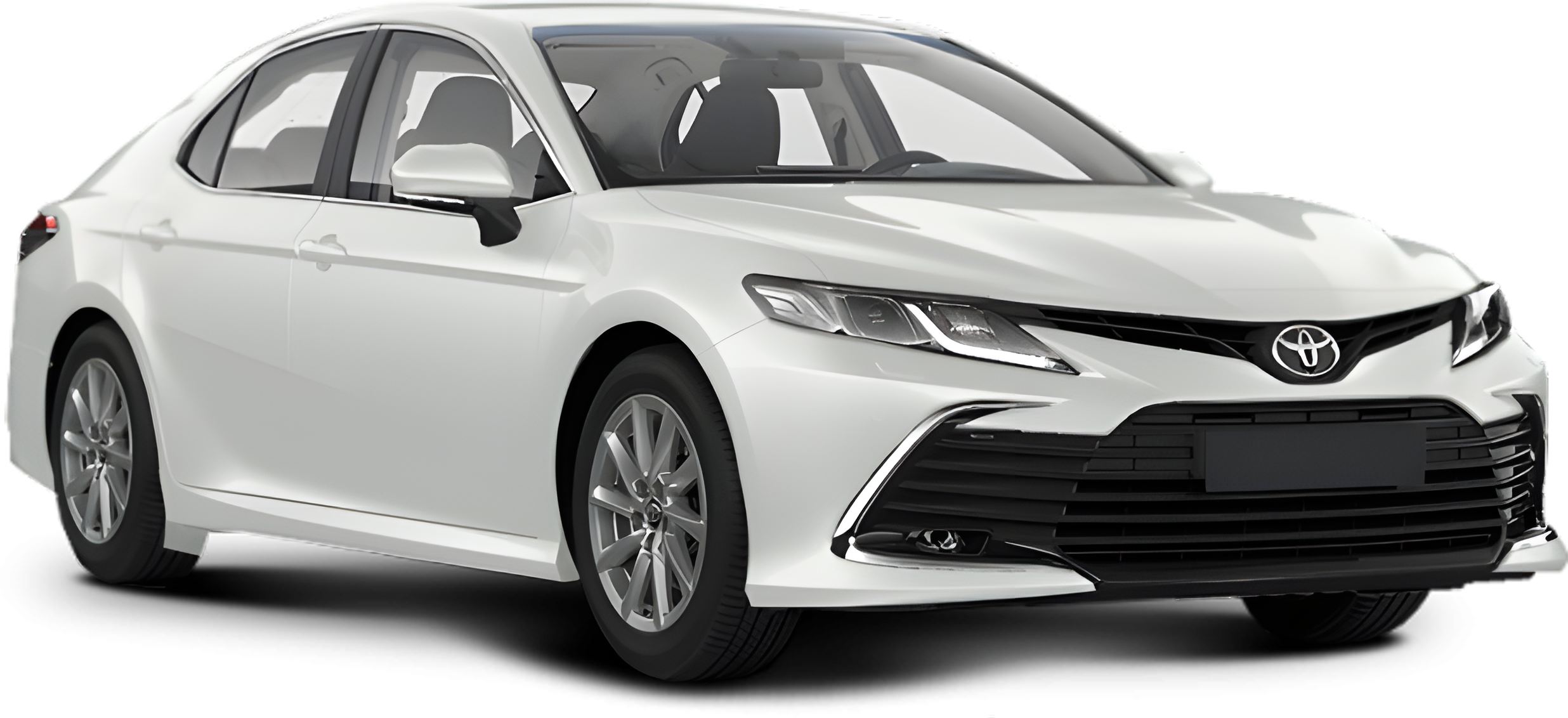 Новый Toyota Camry цвет снежно-белый