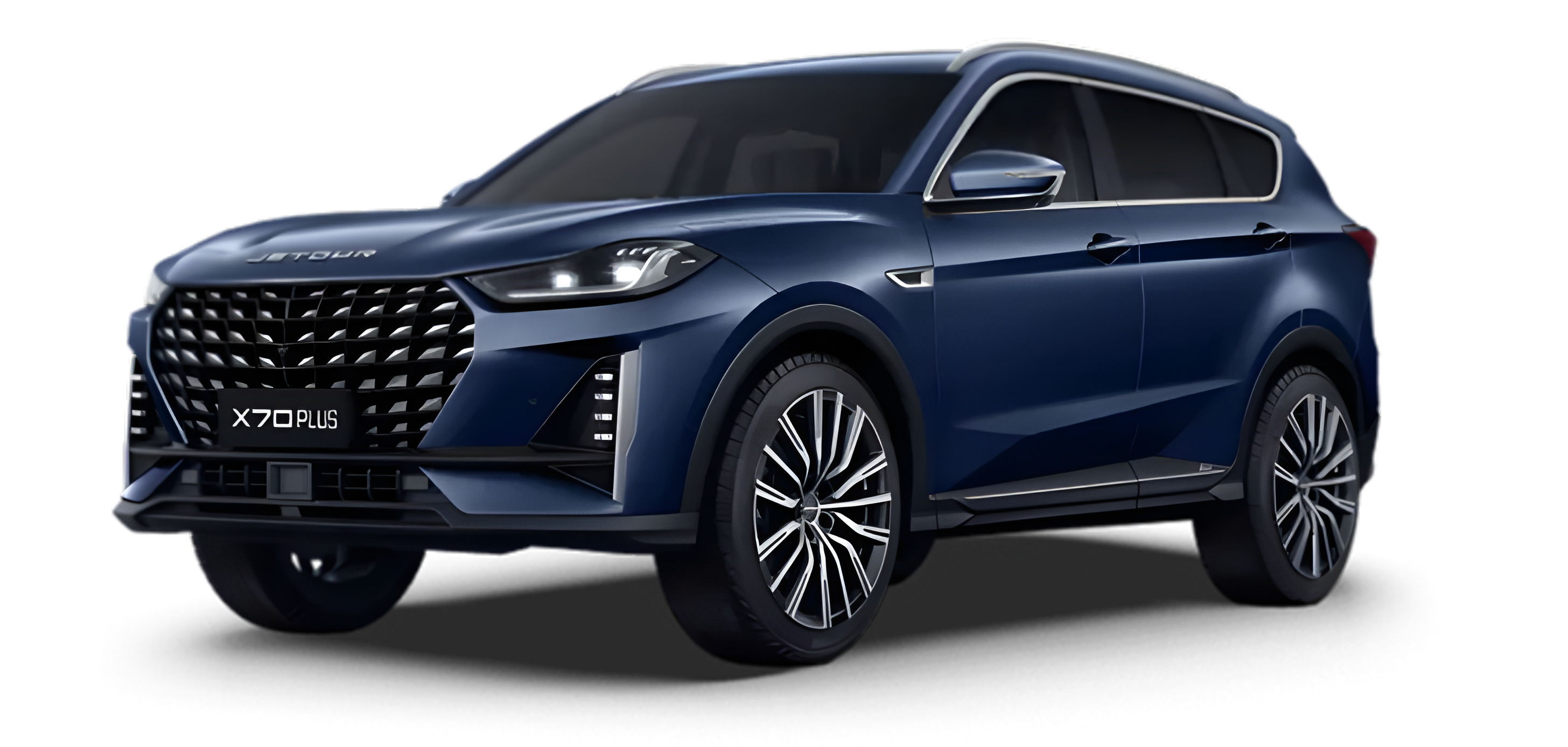 Новый Jetour X70 PLUS цвет синий / blue