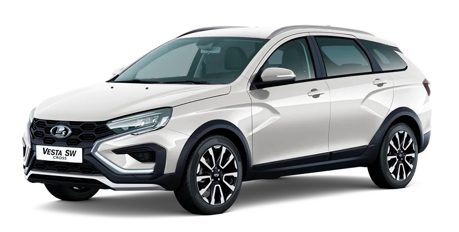 Новый LADA Vesta SW Cross цвет ледниковый