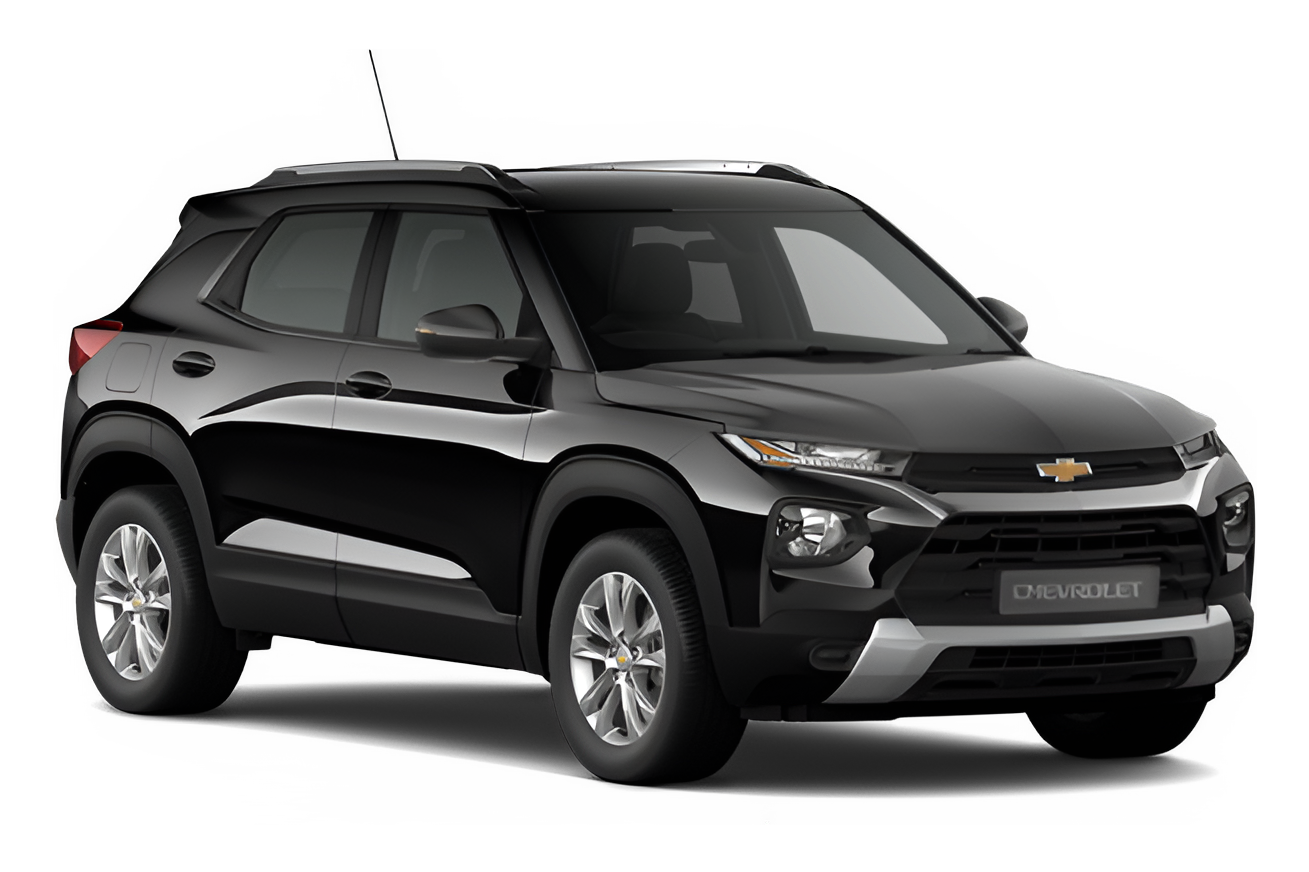 Новый Chevrolet Trailblazer цвет черный / black meet kettle metallic