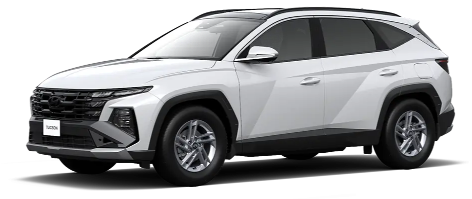 Новый Hyundai Tucson цвет белый перламутр