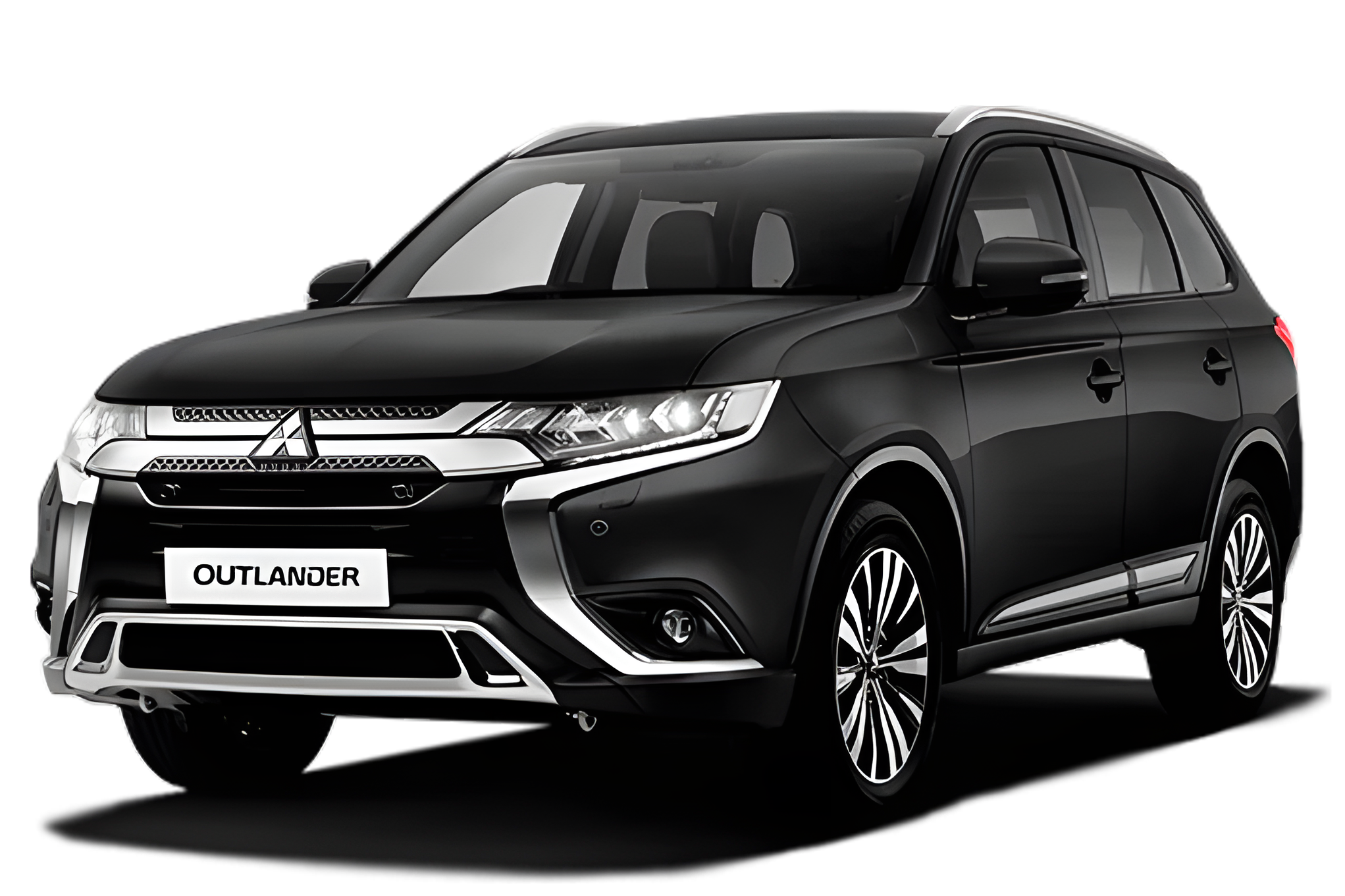Новый Mitsubishi Outlander цвет черный