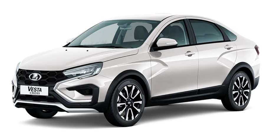 Новый LADA Vesta Cross цвет ледниковый