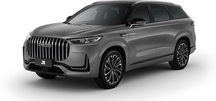 Новый JAECOO J8 в наличии в Москве
