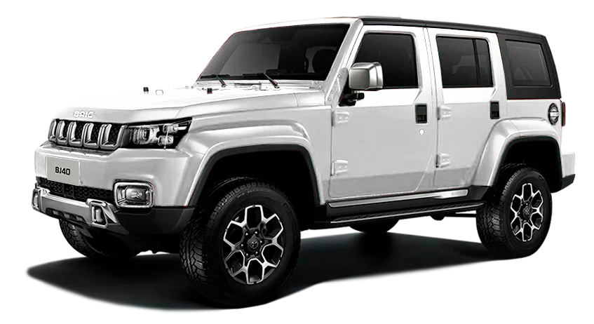 Новый BAIC BJ 40 цвет белый металлик