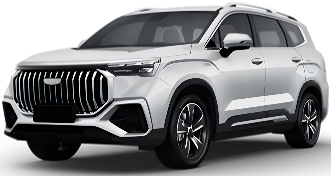 Новый Geely Okavango цвет белый / crystal white