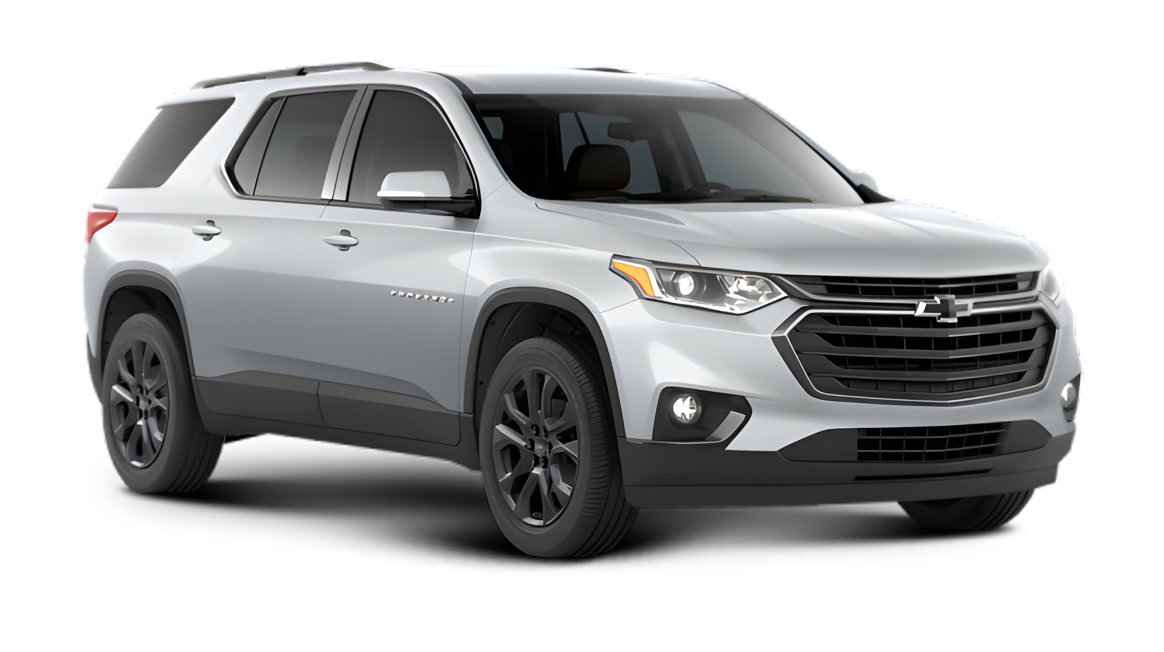 Новый Chevrolet Traverse цвет серебристый