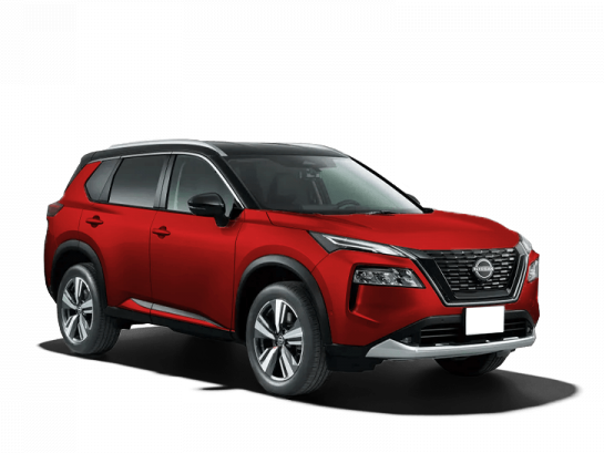 Новый Nissan X-Trail цвет красный