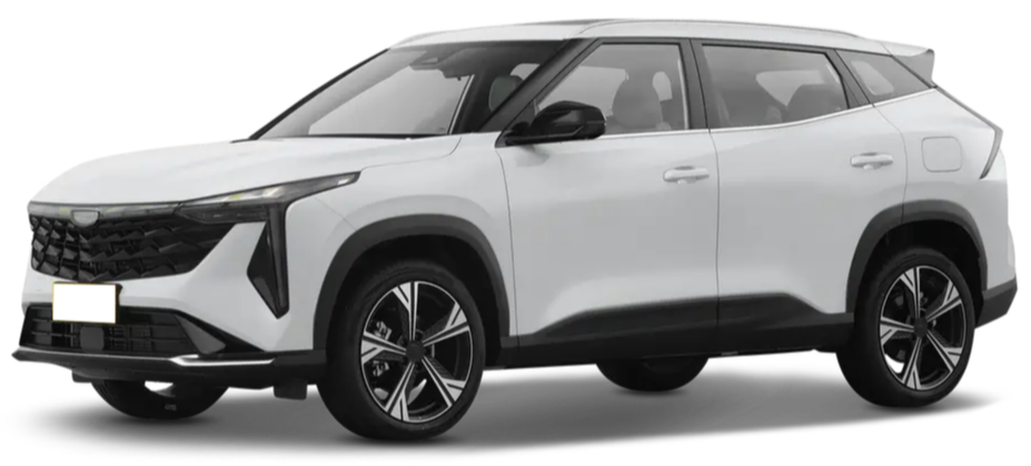 Новый Geely Boyue Cool цвет белый