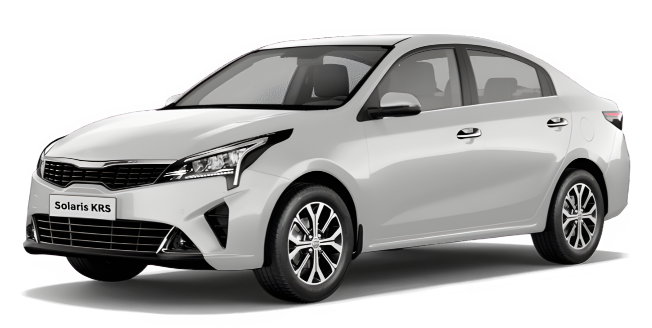 Новый Solaris KRS цвет crystal white (pgu)