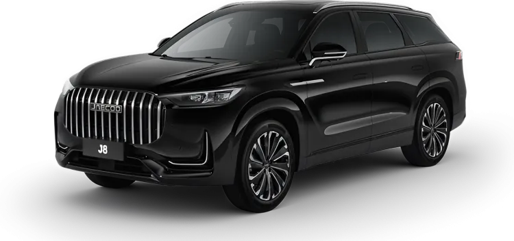 Новый JAECOO J8 в наличии в Москве