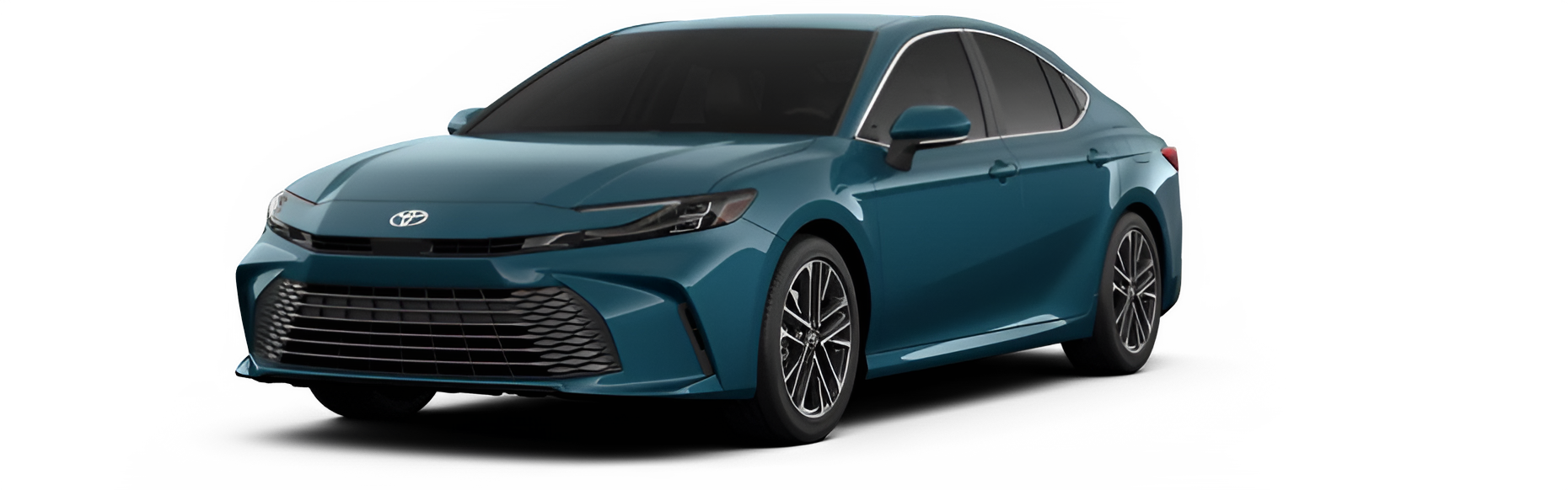 Новый Toyota Camry 2024 цвет бирзовый