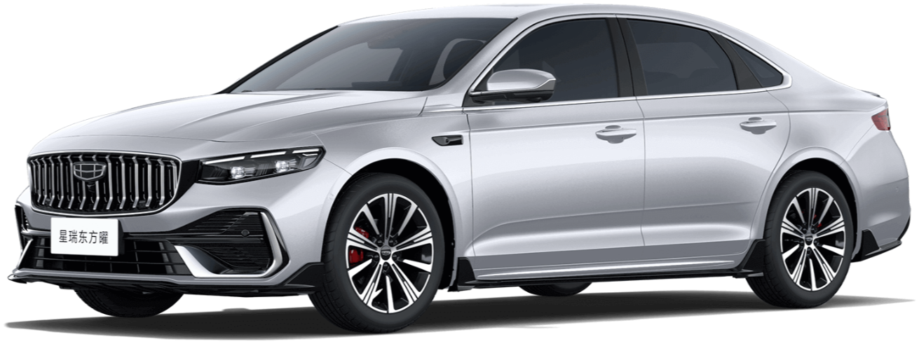 Новый Geely Preface цвет кристально белый лед 