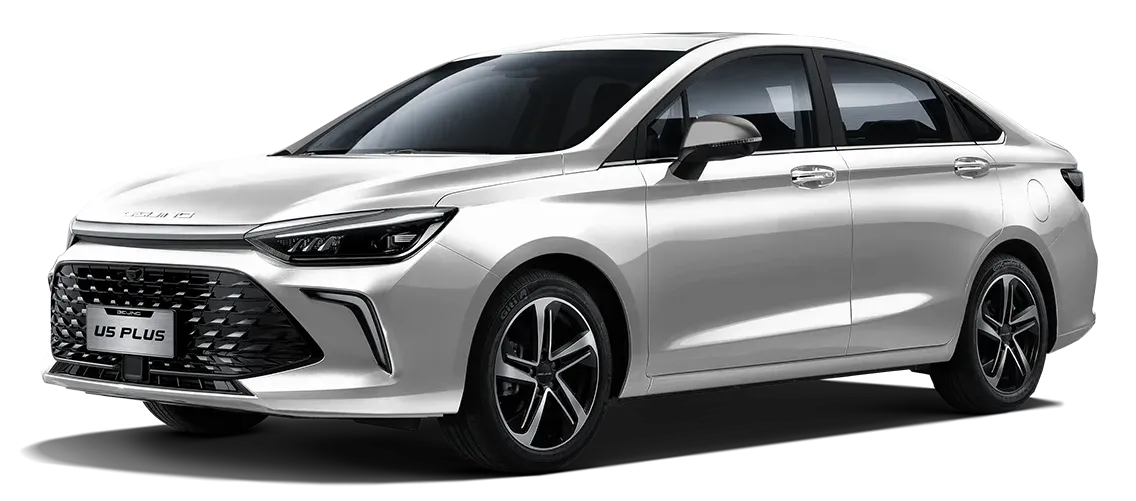Новый BAIC U5 Plus цвет белый металлик