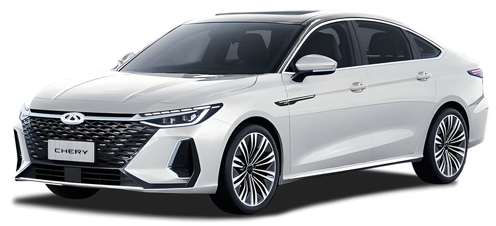 Новый Chery Arrizo 8 цвет искрящийся белый