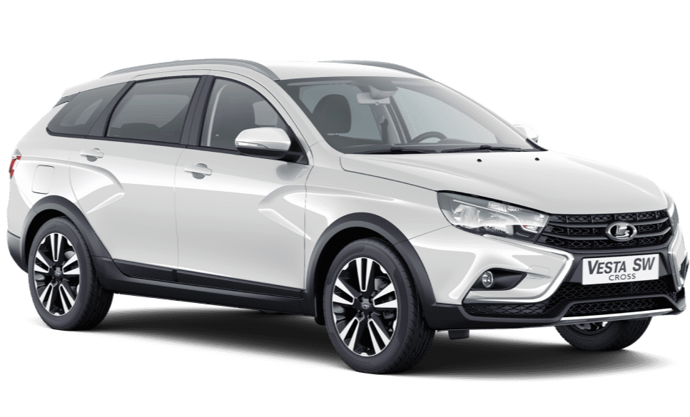 Новый LADA Vesta SW Cross цвет ледниковый