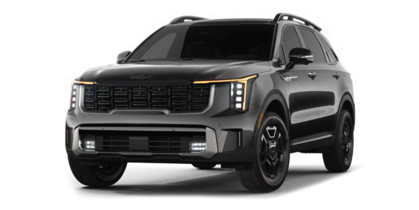 Новый Kia Sorento цвет металл пантеры