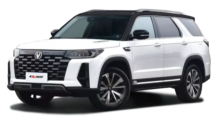 Новый Changan CS95 NEW цвет полярный белый (черная крыша)
