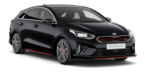 Новый Kia ProCeed цвет черный