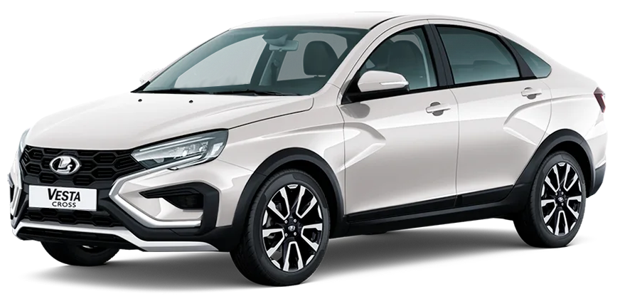 Новый LADA Vesta Cross цвет ледниковый