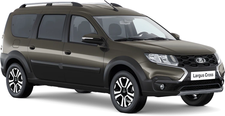 Новый LADA Largus Cross 5 мест в наличии в Красноярске