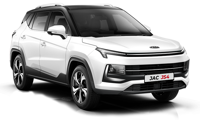 Новый JAC JS4 цвет белый / white