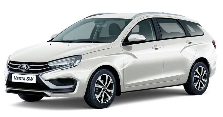 Новый LADA Vesta SW цвет ледниковый