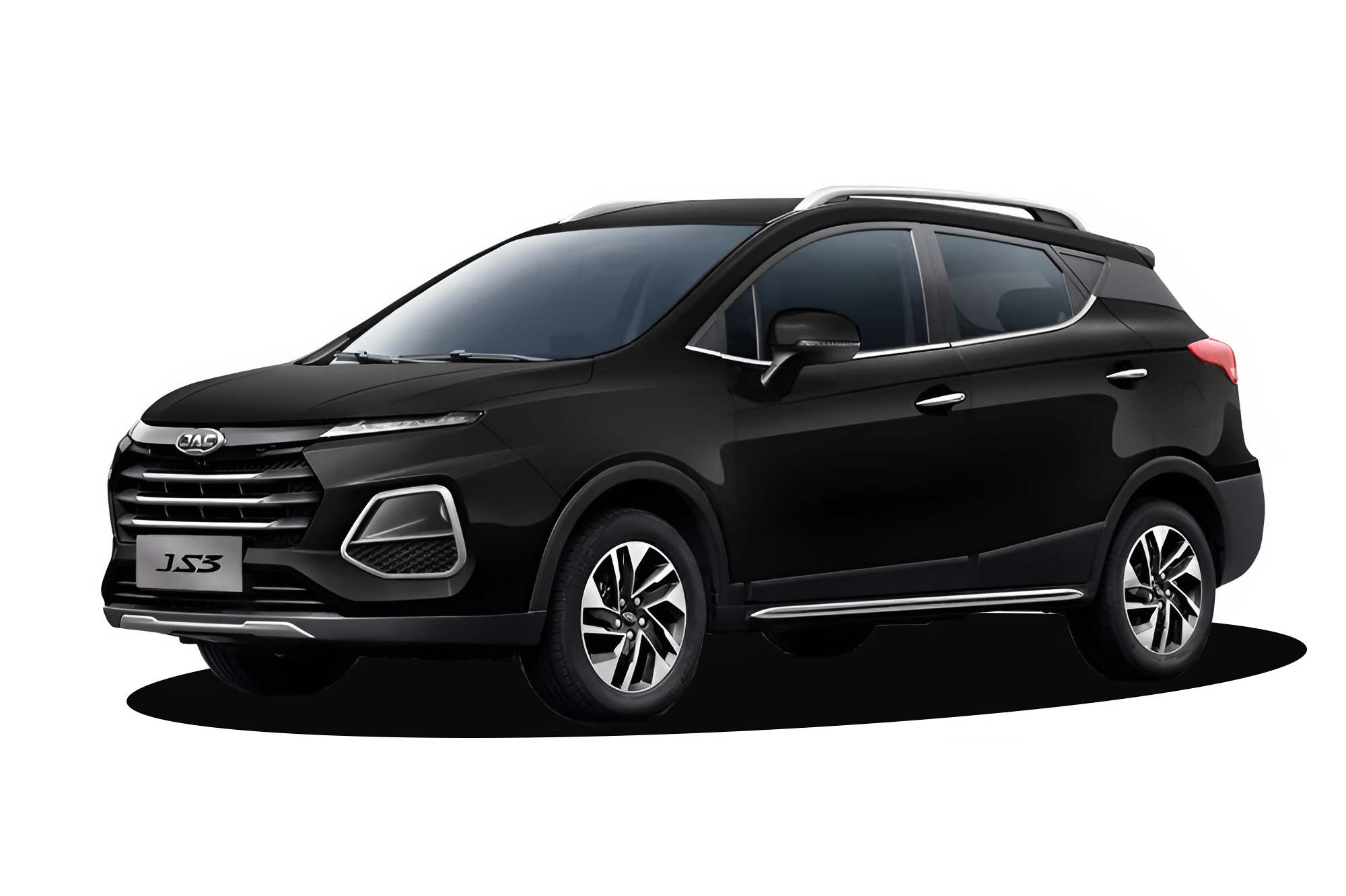 Новый JAC JS3 цвет чёрный жемчуг