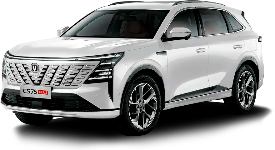 Новый Changan CS75 Plus цвет кристально белый