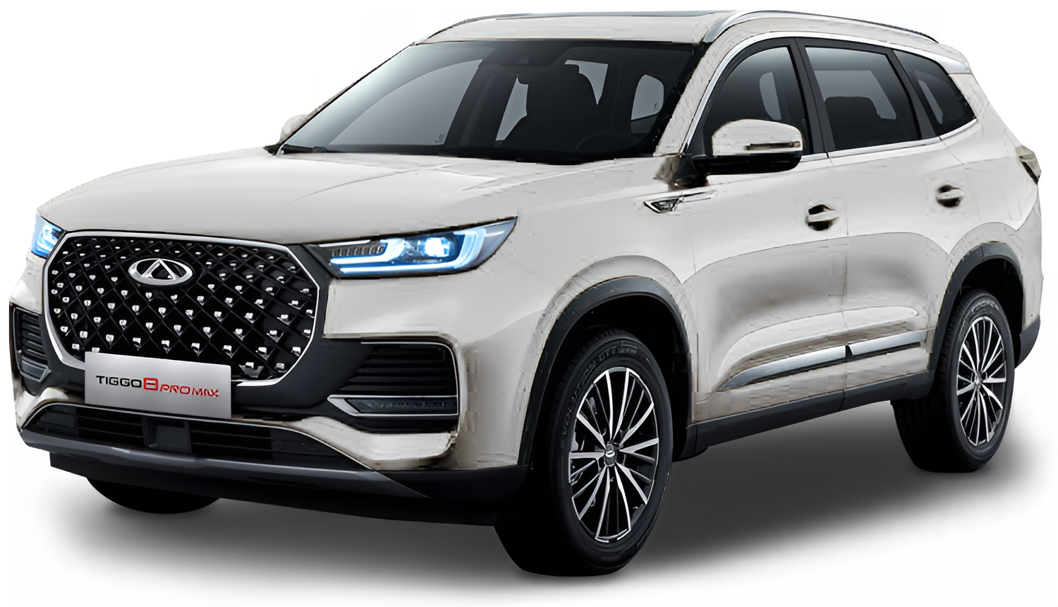Новый Chery Tiggo 8 Pro Max цвет искрящийся белый