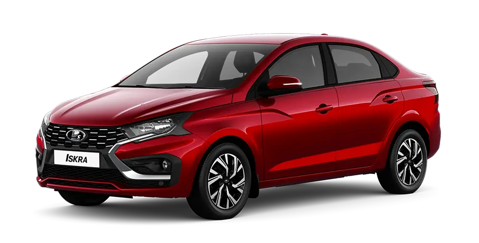 Новый LADA ISKRA цвет фламенко