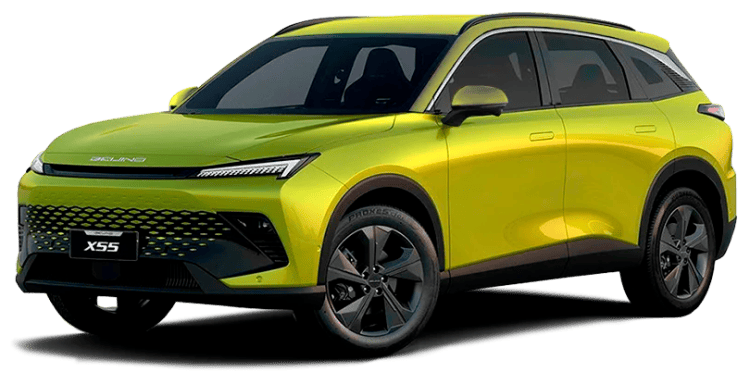 Новый BAIC X55 в наличии в Красноярске