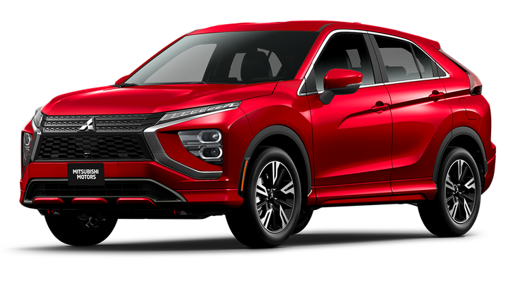 Новый Mitsubishi Eclipse Cross New цвет красный перламутр