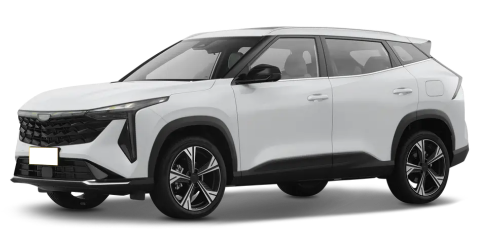 Новый Geely Boyue Cool цвет белый