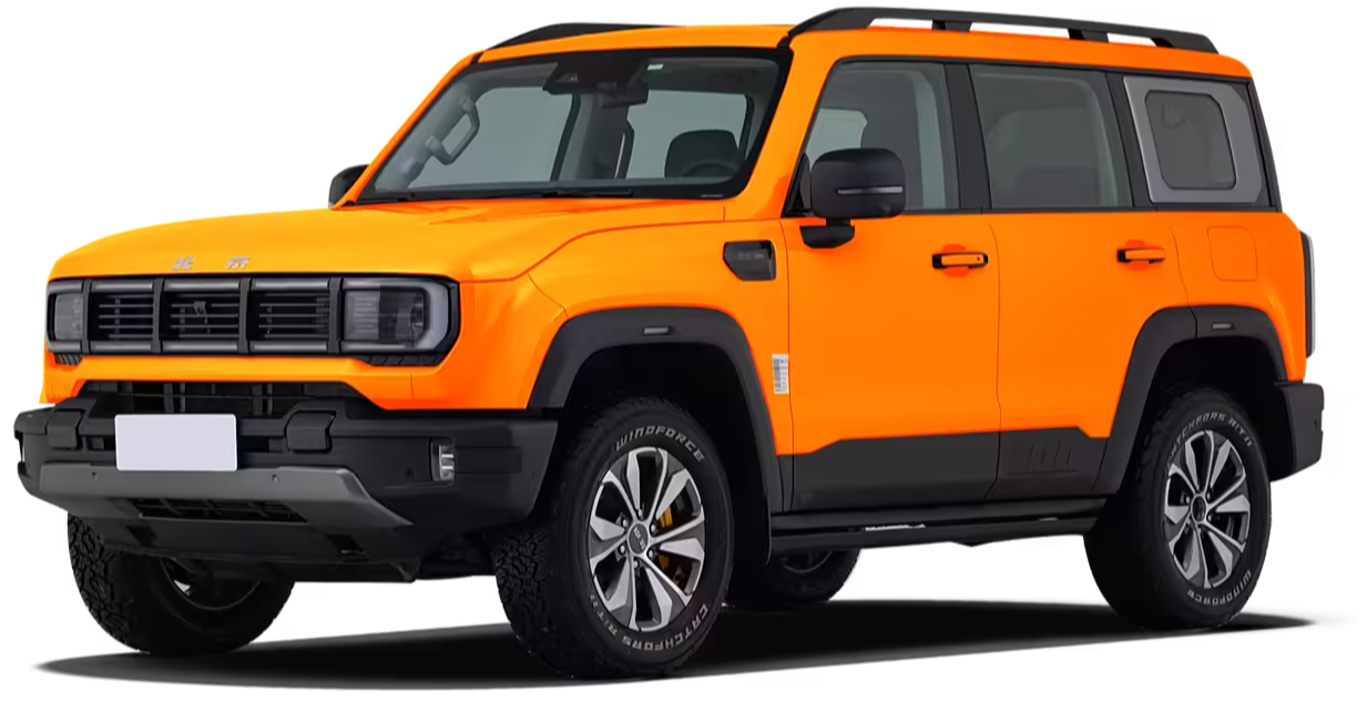 Новый BAIC BJ40 NEW цвет оранжевый