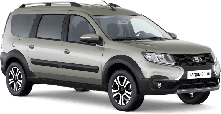 Новый LADA Largus Cross 5 мест в наличии в Красноярске