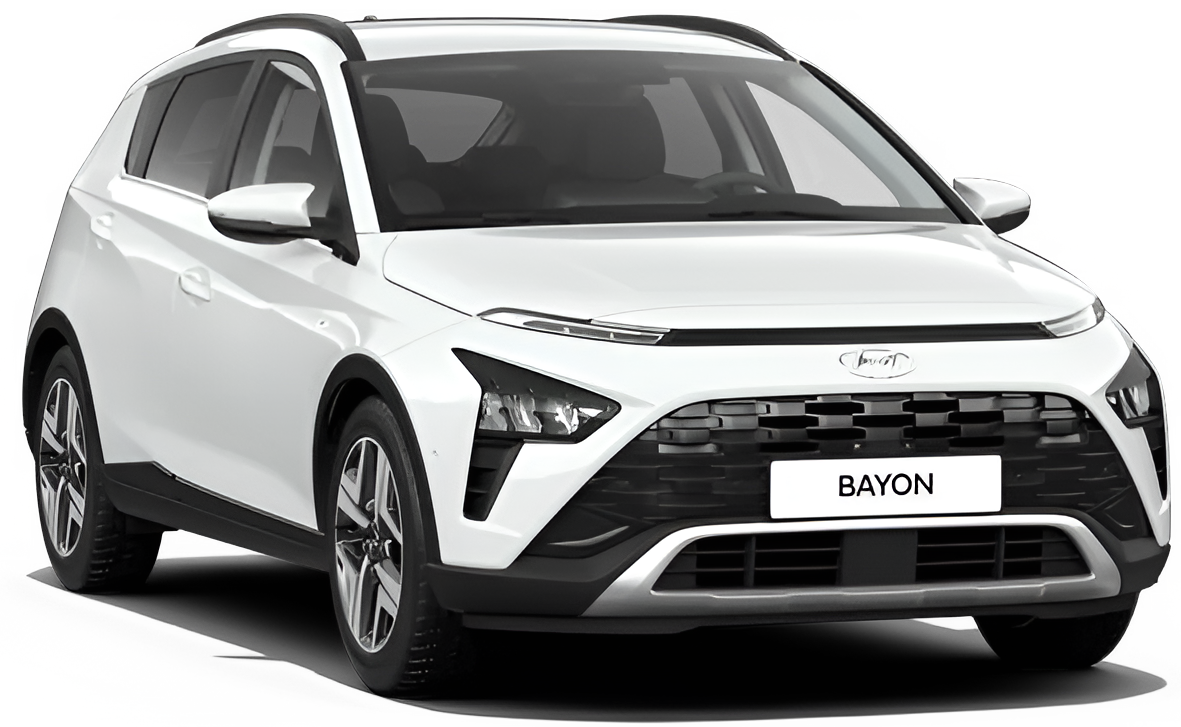 Новый Hyundai Bayon цвет белый / white