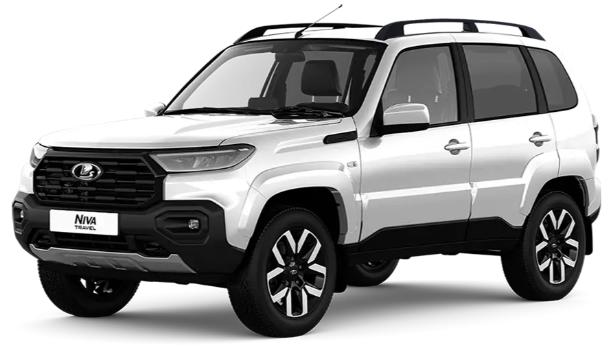 Новый LADA Niva Travel цвет ледниковый