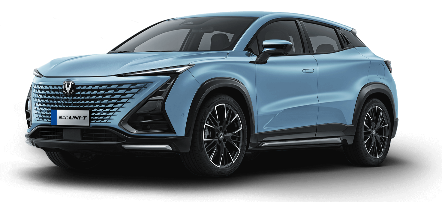 Новый Changan UNI-T цвет ионный синий