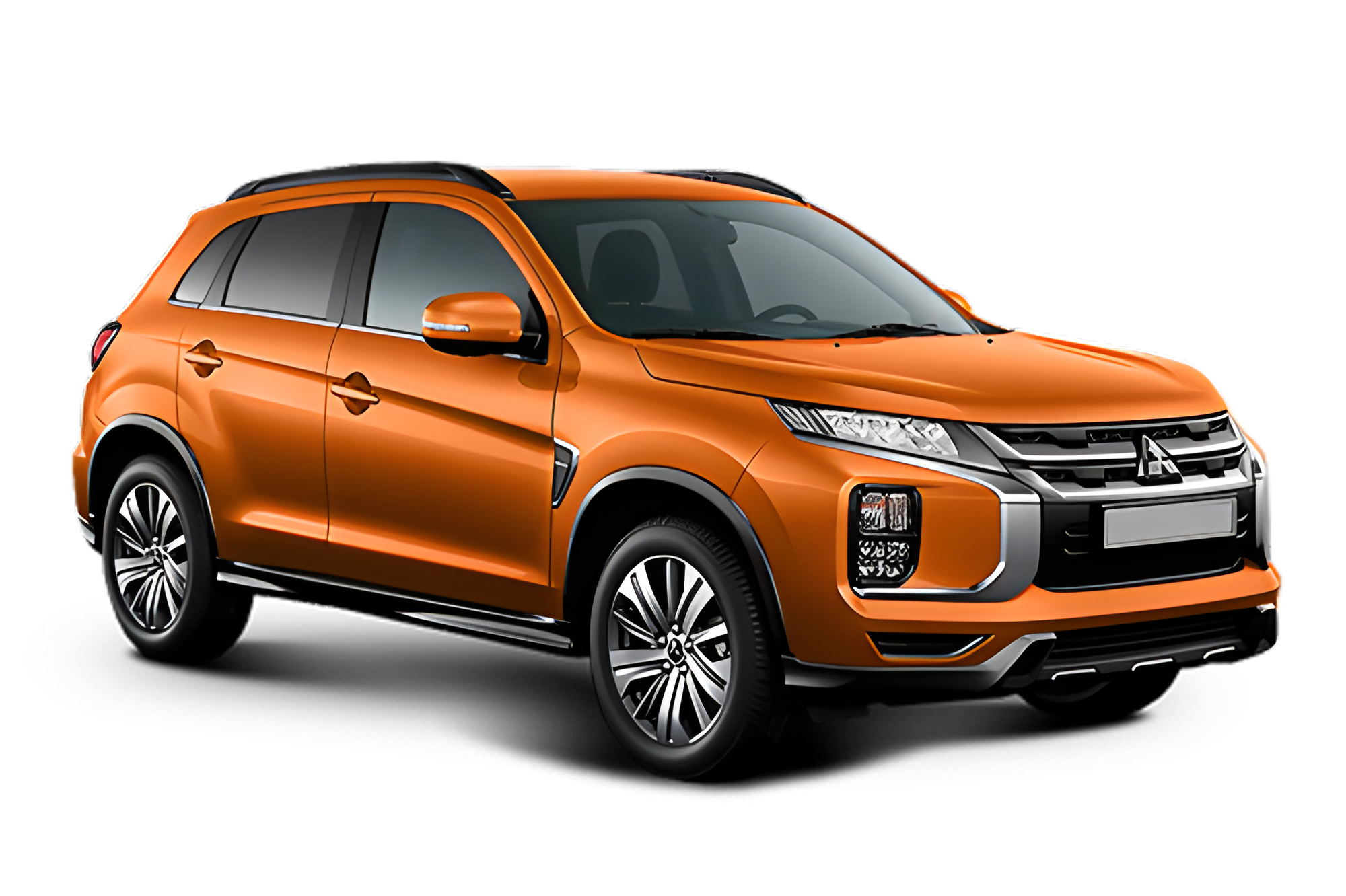 Новый Mitsubishi ASX New цвет оранжевый