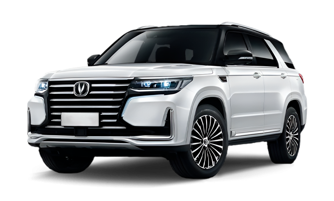 Новый Changan CS95 цвет белый