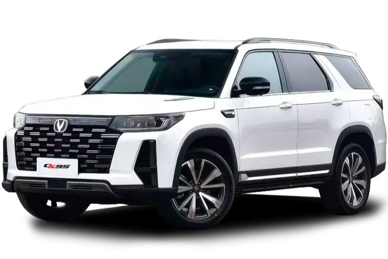 Новый Changan CS95 цвет полярный белый